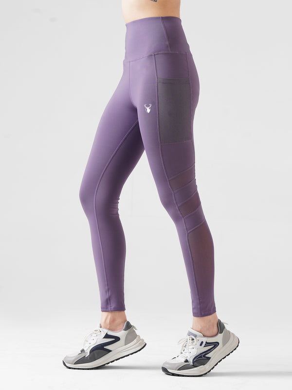 Leera Air Flex Pocket Legging in Purple